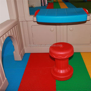 Conjunto patio casa juegos zona niños encantadores preescolar Cubby Playhouse - Product Image 6