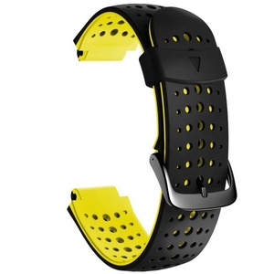Correa de <span class=keywords><strong>reloj</strong></span> de goma de silicona de doble color de suministro directo de fábrica <span class=keywords><strong>para</strong></span> modelos <span class=keywords><strong>Garmin</strong></span> Forerunner 220 230 <span class=keywords><strong>235</strong></span> 620 630 735 - Product Image 5