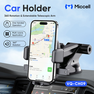 Micell Wholesale 360 ° Support de voiture rotatif avec base à ventouse puissante, support de voiture réglable pour tous les smartphones - Product Image 2