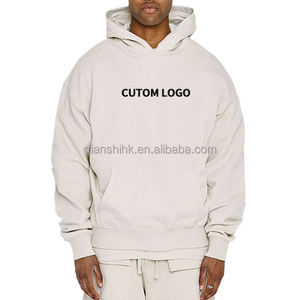 เสื้อฮู้ดผ้าคอตตอนผ้าฟลีซสำหรับผู้ชาย, เสื้อแนวสตรีทแวร์เสื้อมี100% โลโก้ออกแบบได้ตามต้องการ - Product Image 1