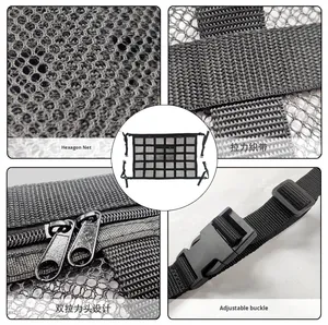 Filet de camion, <span class=keywords><strong>accessoires</strong></span> intérieurs de fourgonnette, filet double couche, essentiels pour le <span class=keywords><strong>camping</strong></span> - Product Image 4