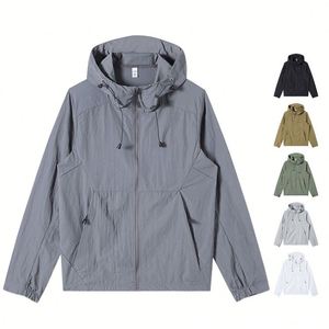 เสื้อแจ็คเก็ตกันแดด UPF50 สำหรับผู้ชาย เสื้อฮู้ดสำหรับเดินป่า ตกปลา แขนยาว ระบายอากาศ แห้งเร็ว เสื้อเชิ้ตสำหรับกิจกรรมกลางแจ้งในฤดูร้อน - Product Image 1