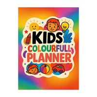 Bunter Spiral-Geschenk-Tagesplaner für Kinder