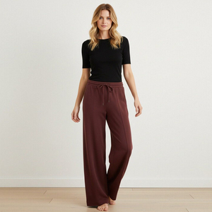 กางเกงจ็อกเกอร์ขาบานเอวยาง<span class=keywords><strong>ย</strong></span>ืดสำหรับผู้หญิง - Product Image 3