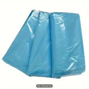 Isolement médical imperméable bleu de vêtements de protection pour la robe jetable de <span class=keywords><strong>Cpe</strong></span> d'hôpital - Product Image 6