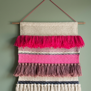 Tapices de Pared de Macramé Estilo Bohemio Indio, Ecológicos, Multicolores, Altamente Duraderos, Lavables, Decoración para Bodas, Cumpleaños, Aniversarios y Habitaciones - Product Image 3