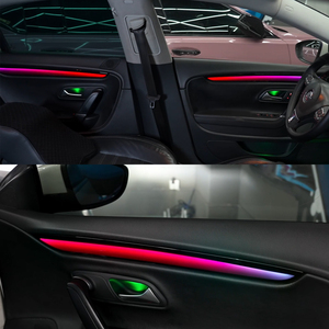 Éclairage d'ambiance RGBIC pour voiture, directement de l'usine, pour Volkswagen CC 2013-2018, décoration intérieure, bande LED - Product Image 3