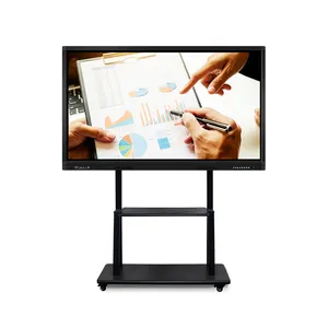 Nuovo Design 65 98 100 pollici lavagna elettronica interattiva scuola insegnamento touch screen smart board aula interattiva