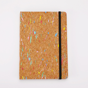 Personalizado Barato A5 cubierta <span class=keywords><strong>de</strong></span> corcho Agenda planificador diario cuaderno para la escuela Material PP carpeta <span class=keywords><strong>de</strong></span> anillas y costura <span class=keywords><strong>de</strong></span> sillín - Product Image 4