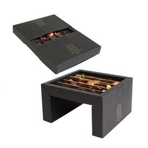 Custom fancy wedding favors candy assorted gift truffle package cavity luxury sweets packaging empty chocolate box with insert