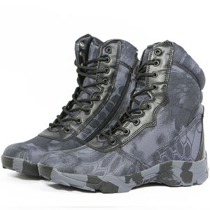 Maßge schneiderte Herren stiefel Feld tarnung Wanderschuhe Kampf Wüsten schuhe Training schwarze taktische Stiefel - Product Image 6