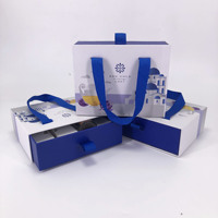 Boîte cadeau en papier avec logo personnalisé Shengcan, pour vêtements, bijoux, bougies, parfums, avec sac en papier