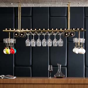 Porte-<span class=keywords><strong>vin</strong></span> <span class=keywords><strong>en</strong></span> plastique suspendu, verre à <span class=keywords><strong>vin</strong></span> et tartre, affichage personnalisé, 12 pièces - Product Image 4