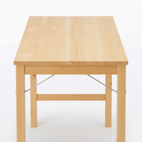 Table pliante classique en bois – Mobilier d'extérieur robuste en pin radiata pour balcon, terrasse et jardin