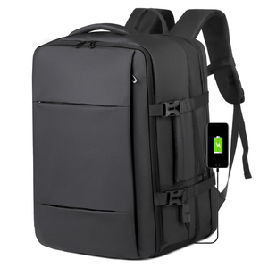 Sac à dos extensible de grande capacité pour hommes, sac rembourré pour ordinateur portable pour les déplacements professionnels et les voyages, sac à dos convertible - Product Image 2