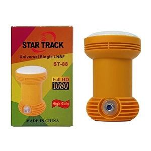LNB simple haute définition à gain élevé pour télévision par satellite Highfly OEM <span class=keywords><strong>STAR</strong></span> <span class=keywords><strong>TRACK</strong></span> ST-88, bande KU - Product Image 1