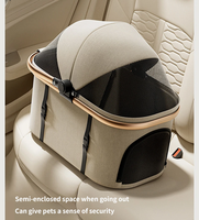 Poussette pour animaux de compagnie en métal pliable et légère, sac multifonctionnel, double poussette pour animaux de compagnie, vente en gros