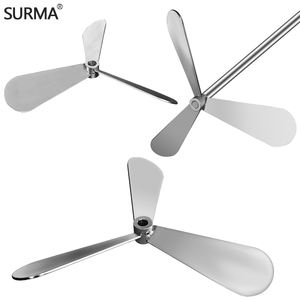 SURMA 304 Cuchilla de agitador progresivo pulido espejo de acero inoxidable Mezclador neumático Impulsor Espiral Equipo de mezcla hacia abajo - Product Image 1