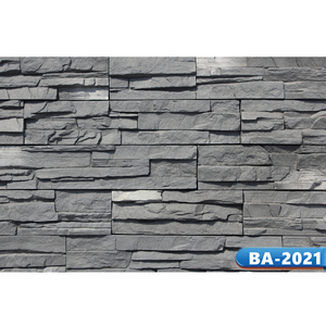 Revêtement mural en <span class=keywords><strong>pierre</strong></span> artificielle Berich BA81 pour extérieur, imitation <span class=keywords><strong>pierre</strong></span> empilée, <span class=keywords><strong>carrelage</strong></span> mural en <span class=keywords><strong>pierre</strong></span> manufacturée - Product Image 4