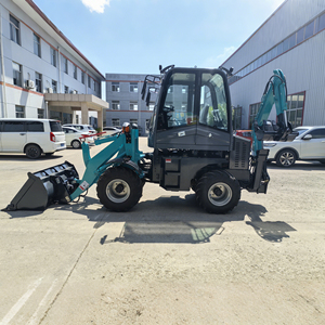 <span class=keywords><strong>Mini</strong></span> excavatrice hydraulique de chargeur de <span class=keywords><strong>pelle</strong></span> rétro pour de petites fermes avec la conception remorquable - Product Image 4