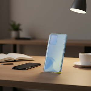 Cover posteriore per Xiaomi Mi11T Mi11T Pro, blu chiaro, in TPU e PC, antiurto e protettiva - Product Image 2