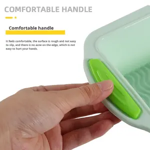 Moule à pain en silicone bicolore pour <span class=keywords><strong>Amazon</strong></span> Nouvel outil de cuisine en stock pour la cuisson et la pâtisserie Moule à gâteau coloré fait main - Product Image 2