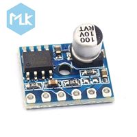 Module d'amplificateur numérique MLK XY-SP5W 5128, module audio mono 5W 1