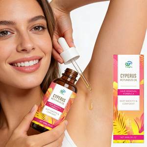 Huile de graines de Cyperus Rotundus 100% pure pressée à froid, extrait liquide à base de plantes avec parfum doux pour huile corporelle personnalisée - Product Image 6