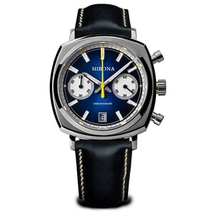 Hand Winding <strong>Automatic</strong> <strong>Chronograph</strong> ST1901 Seagull Movement Watch Strap Wrist Watches for Men - Product Image 5