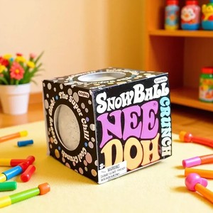 NeeDoh Snow Ball Crunch Pinch Musique Silicone & TPE Jouet à presser sensoriel unisexe pour le soulagement du stress - Product Image 2