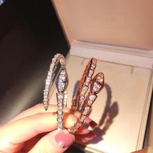 Luxury Fashion Snake Bracelet Zircon Bracelet Women Elegant Personalized Accessory <strong>Watch</strong> for Women - Product Image 3