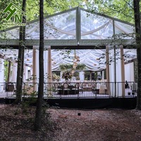Tente de noce de chapiteau de cadre de la prime une pour des événements avec des chaises et des décors de Tableaux de plancher