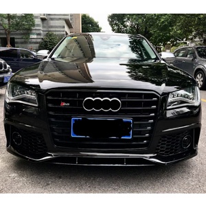 รถกันชน Body ชุด <span class=keywords><strong>W12</strong></span> RS8ดูสำหรับ Audi <span class=keywords><strong>A8</strong></span> D4 D4.5ปี2011-2018 Facelift ใหม่ <span class=keywords><strong>W12</strong></span> RS8รุ่นกันชนตะแกรง - Product Image 4