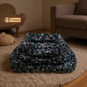 Set Letto per Animali Domestici in Tre Pezzi Imbottito in Cotone Modello YM1295 - Product Image 3