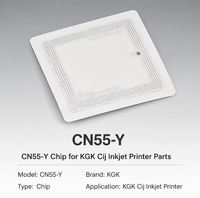 Puce KGK CN55-Y pour pièces d'imprimante à jet d'encre KGK Cij