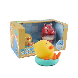 Nimal-divertido juguete de baño para bebé, juego de burbujas de baño, máquina de agua de juguete para niños