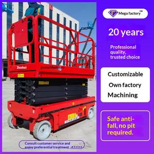 Plateforme élévatrice hydraulique auto-propulsée, plateforme élévatrice à ciseaux complète, 14 m, plateforme élévatrice mobile - Product Image 1