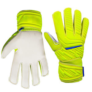 Guantes de portero de cuero profesional de alta calidad Comodidad óptima con agarre superior y protección para los dedos - Product Image 2