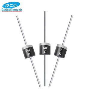 Trung Quốc thực hiện 6.0amp phục hồi nhanh CHỈNH LƯU <span class=keywords><strong>Diode</strong></span> fr607 R-6 <span class=keywords><strong>Diode</strong></span> 1000V - Product Image 1