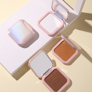 Maquillaje facial personalizado de larga duración, base en <span class=keywords><strong>polvo</strong></span> <span class=keywords><strong>compacto</strong></span> resistente al agua <span class=keywords><strong>con</strong></span> control de aceite de etiqueta privada, 12 colores - Product Image 6