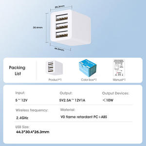 อะแดปเตอร์สวิตช์ TY-SW-USB Tuya WiFi/Zigbee Smart Micro 1 2 3 USB ขนาดเล็ก 5V อะแดปเตอร์จ่ายไฟแบบมินิ USB ควบคุมผ่านแอป Smart Life รองรับ Alexa และ Google - Product Image 5