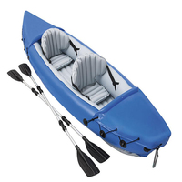 Canopée gonflable pour bateau, 3.21 m de Long, avec pagaie, équipement de divertissement aquatique