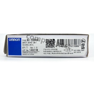 NXSOD400 ยูนิตเอาต์พุตเพื่อความปลอดภัย ซีรีส์ <span class=keywords><strong>NX</strong></span> 4 เอาต์พุต PNP - Product Image 1