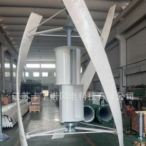 กังหันลมแกนตั้ง Fx 5Kw สำหรับใช้ในบ้าน เครื่องกำเนิดไฟฟ้าพลังลมขนาดเล็ก - Product Image 2