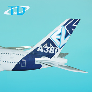 โมเดลเครื่องบิน Envee <span class=keywords><strong>A380</strong></span> ขนาดใหญ่ 120 ซม. พร้อมขาตั้งสแตนเลส - Product Image 4