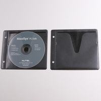 WEISHENG Großhandel Transparente PP-Kunststoff-DVD-Hülle für CDs mit Klappe, Rekorderhülle, Einzel-Disc-Umschlag, Vinyl-CD-Folie