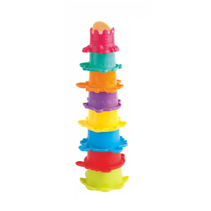 Secchio di sabbia colorato Set bagno che gioca acqua spiaggia giocattoli per costruzione di stampi e tazze impilabili per il gioco del bambino - Product Image 3