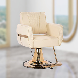 Silla de Peluquería de Lujo con Altura Ajustable para Salones de Belleza, Sillas de Barbería Transfronterizas Exclusivas para Estilismo y Uso en Salón - Product Image 2