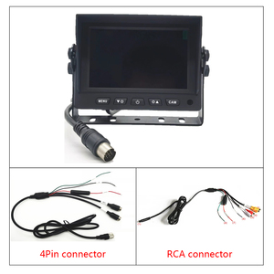5-Zoll-TFT-<span class=keywords><strong>LCD</strong></span>-<span class=keywords><strong>Dashboard</strong></span>-<span class=keywords><strong>Monitor</strong></span> Digitaler Umkehr bildschirm mit 12V bis 24V AHD-Technologie für schwere LKWs und Fahrzeuge - Product Image 5