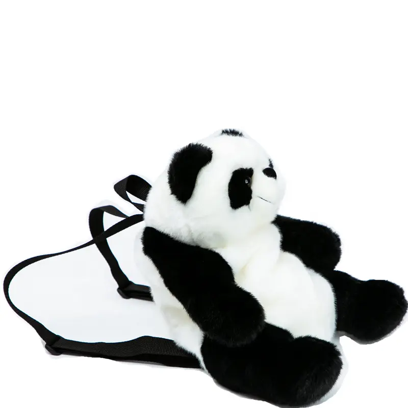 2023 NEW Stuffed 3D animals backpack Plush Panda school bag backpack